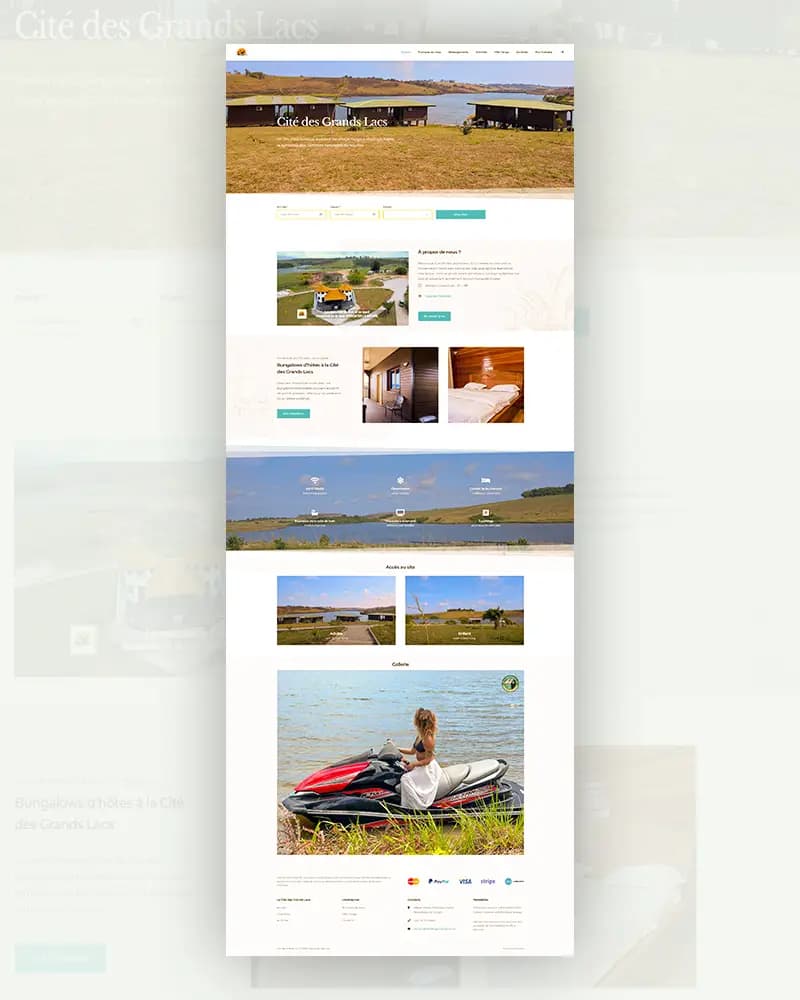 Cité des grands lacs — application 01